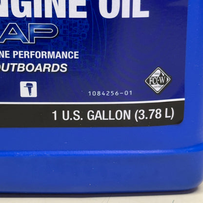 YAMALUBE SAE 10W-30 4M Engine Oil Marine Performance Outboards 1 Gal FC-04