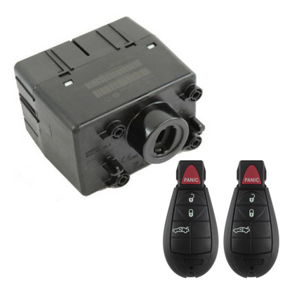 Chrysler Dodge Wireless Ignition Node (WIN MODULE) With 2 Dodge Fobiks