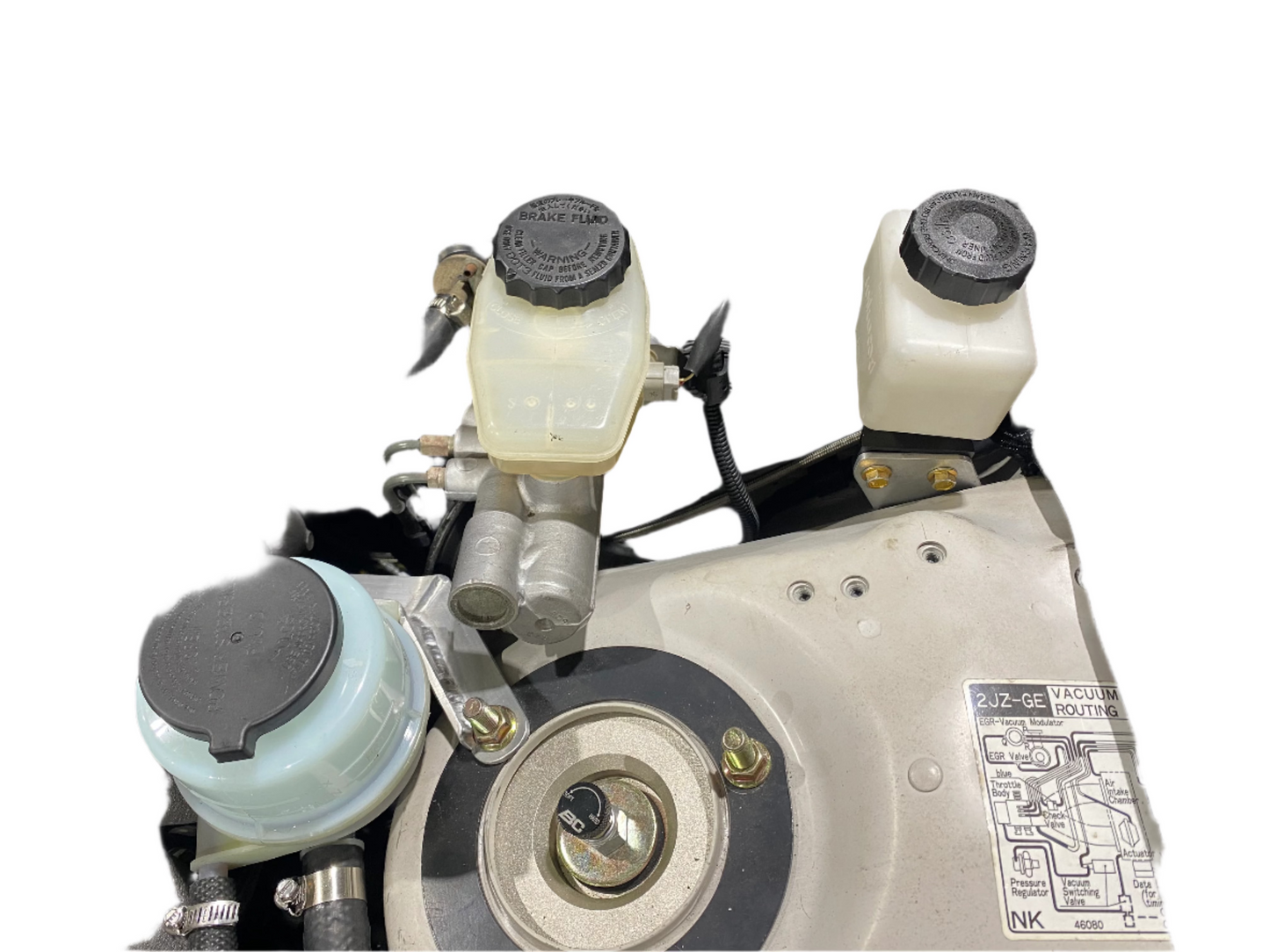 93-97 GS Clutch Pedal Kit - RESERVOIR MOUNT
