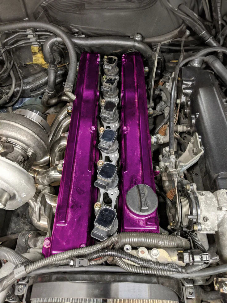 Bull Boost Performance 1JZ / 2JZ Coil-On-Plug Conversion Bracket – Toyota JZ VVTI &amp; Non-VVTI (1ZZ / 1NZ Smart Coils Compatible)