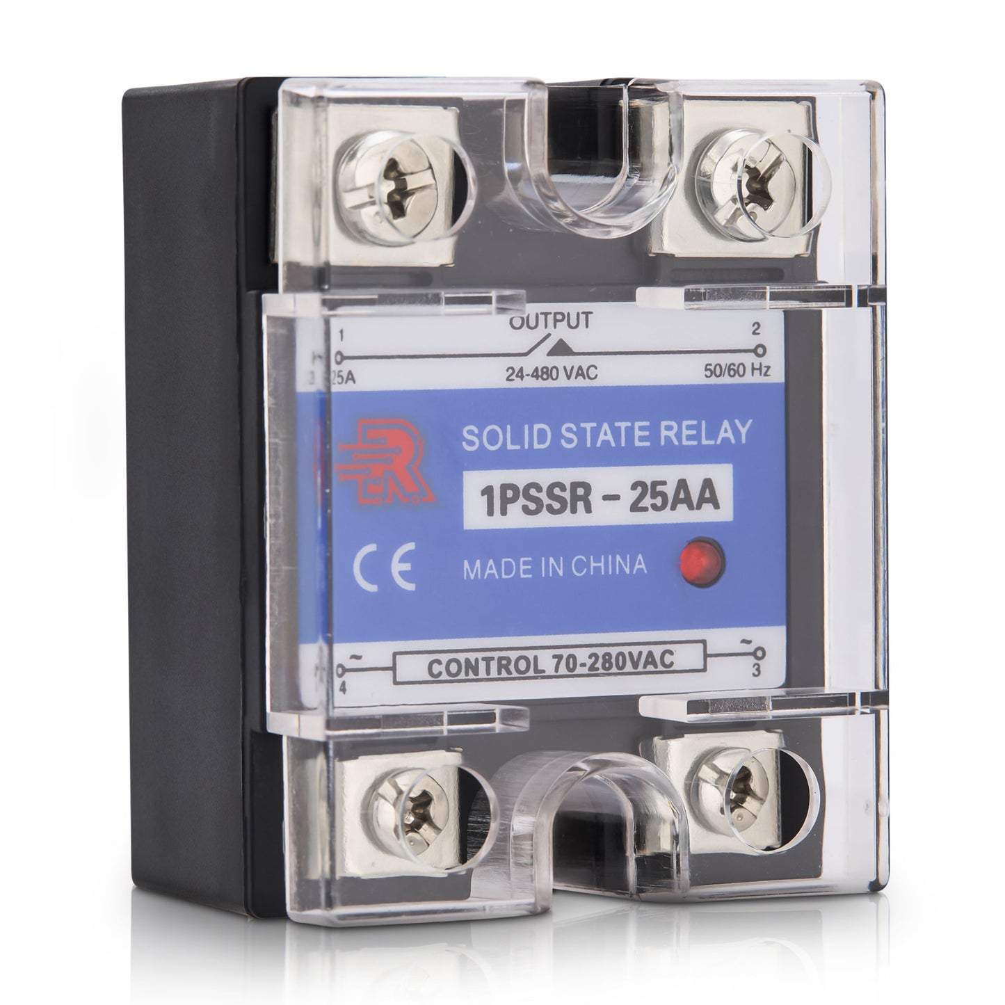 10-200A Solid State Relay | Single Phase | DD (DC-DC) | DA (DC-AC) | AA (AC-AC)