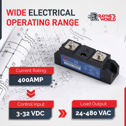 60 Solid State Relay | Single Phase Industrial | DA (DC-AC)