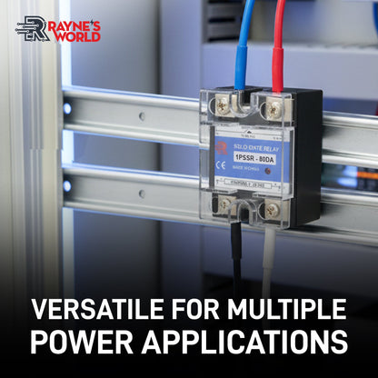 80 Amp DA Solid State Relay Module SSR-DC to AC-3-32VDC Control-24-480VAC Output