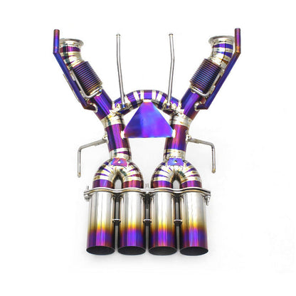 Titanium X Pipe Catback Exhaust System For McLaren 765LT 4.0T V8
