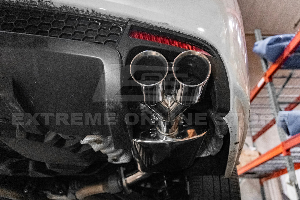2008-2009 Pontiac G8 Muffler Quad Tips Axle Back Exhaust