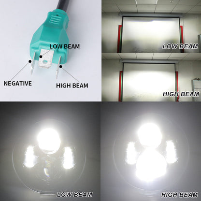 Hydrus 7" LED Headlight - Gold