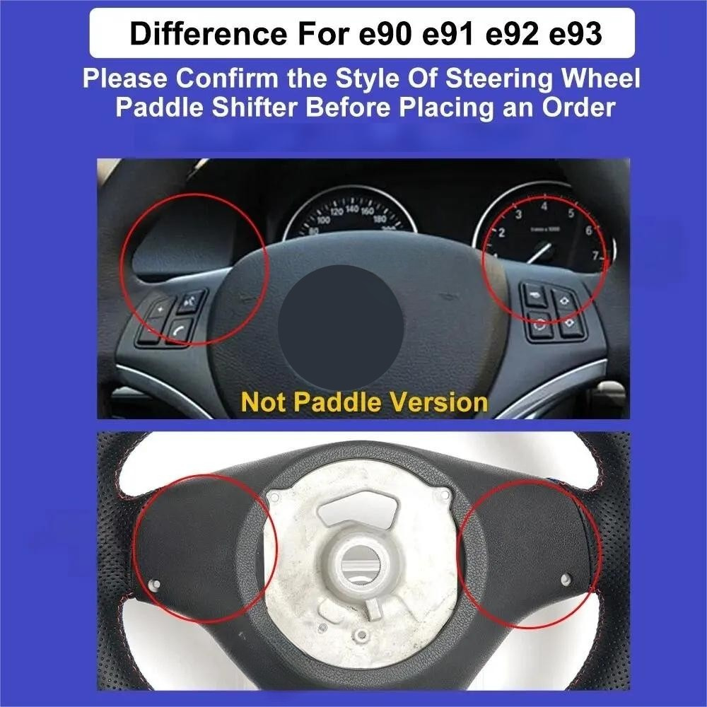 Carbon Fiber Steering Wheel for BMW E90/E92/E93 Manual 2006-2013