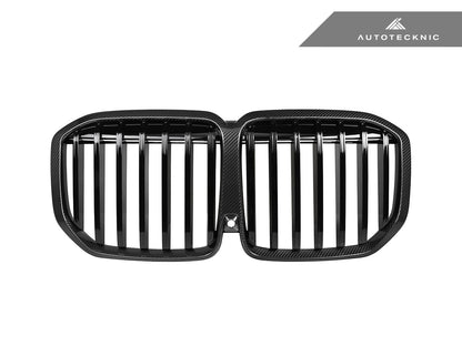 AutoTecknic Dry Carbon Fiber Front Grille - BMW G07 X7 LCI