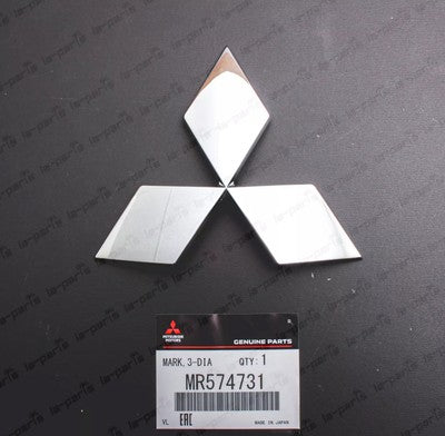 Genuine Mitsubishi Lancer Evolution 7 8 9 EVO CT9A Front Bumper Emblem MR574731