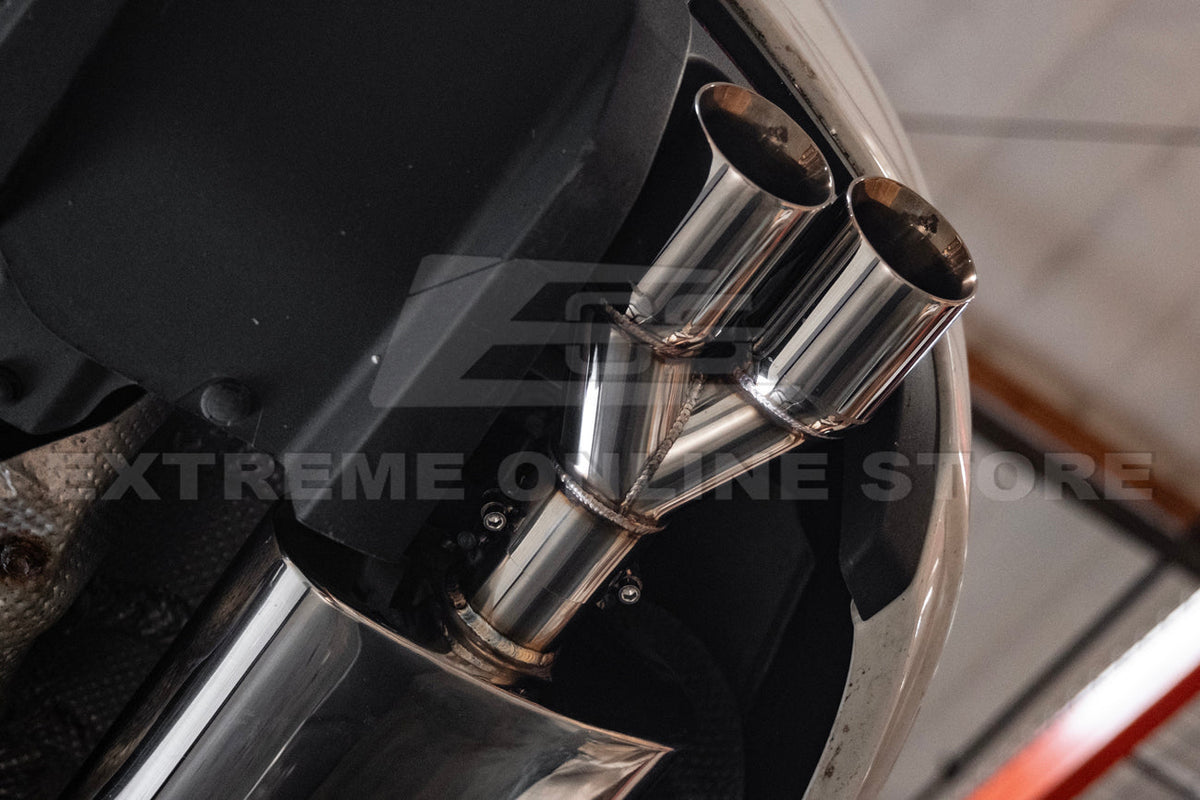 2008-2009 Pontiac G8 Muffler Quad Tips Axle Back Exhaust