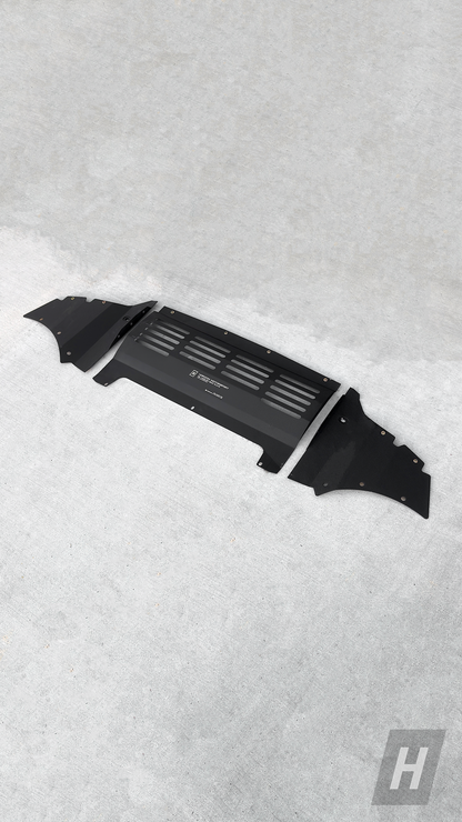 HM S55 Skid Plate - F87 M2C