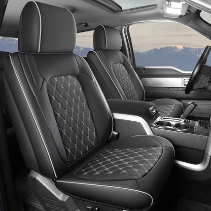 Umbrauto Truck Seat Cover for Ford-150 Series,Grey