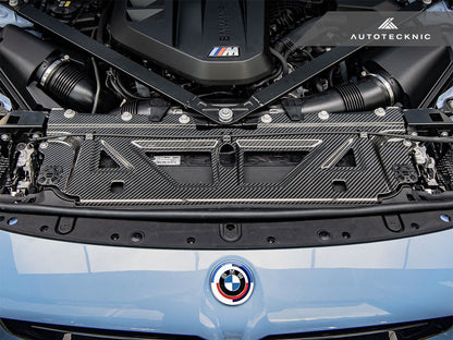AutoTecknic Dry Carbon Fiber Cooling Shroud - BMW G87 M2