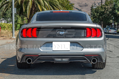 2015-2023 Ford Mustang Muffler Axle Back Dual Burnt Tips Exhaust