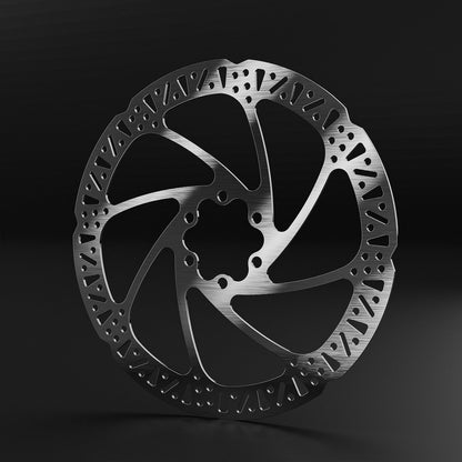 High-Performance 180mm Silver Disc Brake Rotor – Lightweight & Durable (6-Bolt)