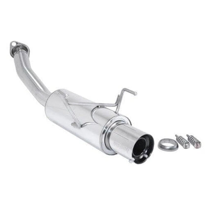 Megan Racing - Axle-Back Exhaust for 2011-2012 Honda CR-Z 11-12 2.4" Piping Blue Titanium Tip