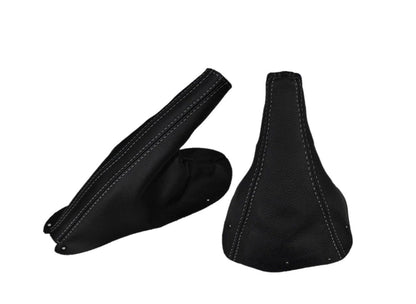 1994-2004 Ford Mustang GT-2001 Bullitt Genuine Real Leather Shift & Parking Brake Boot Cover