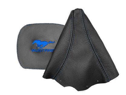 1994-2004 FORD MUSTANG GT Embroidered Leather Manual Shift Boot Cover