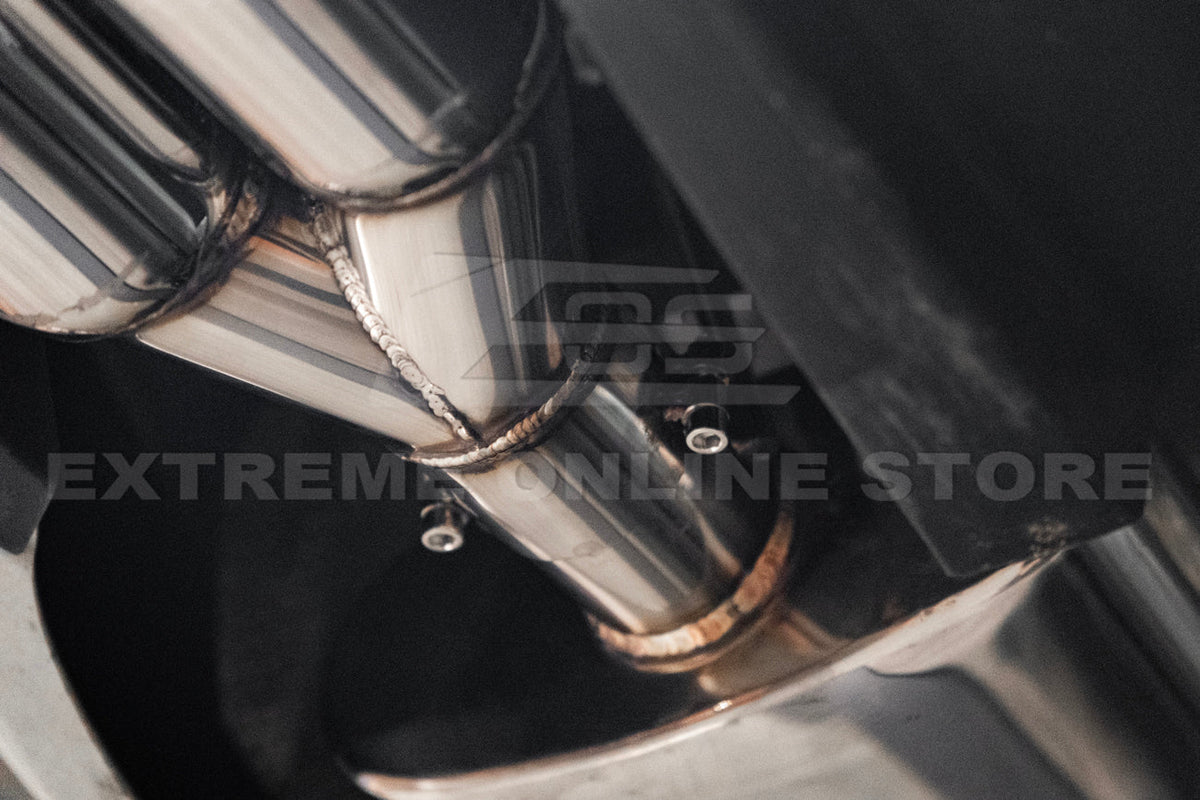 2008-2009 Pontiac G8 Muffler Quad Tips Axle Back Exhaust