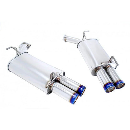 Megan Racing Axle-Back Exhaust for 2006-2010 Infiniti M35/M45 Dual 2.5" Tips Stainless Steel MR-ABE-IM05