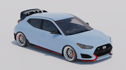 WRC Wing V2 – Hyundai Veloster N (JS, 2019-2022)