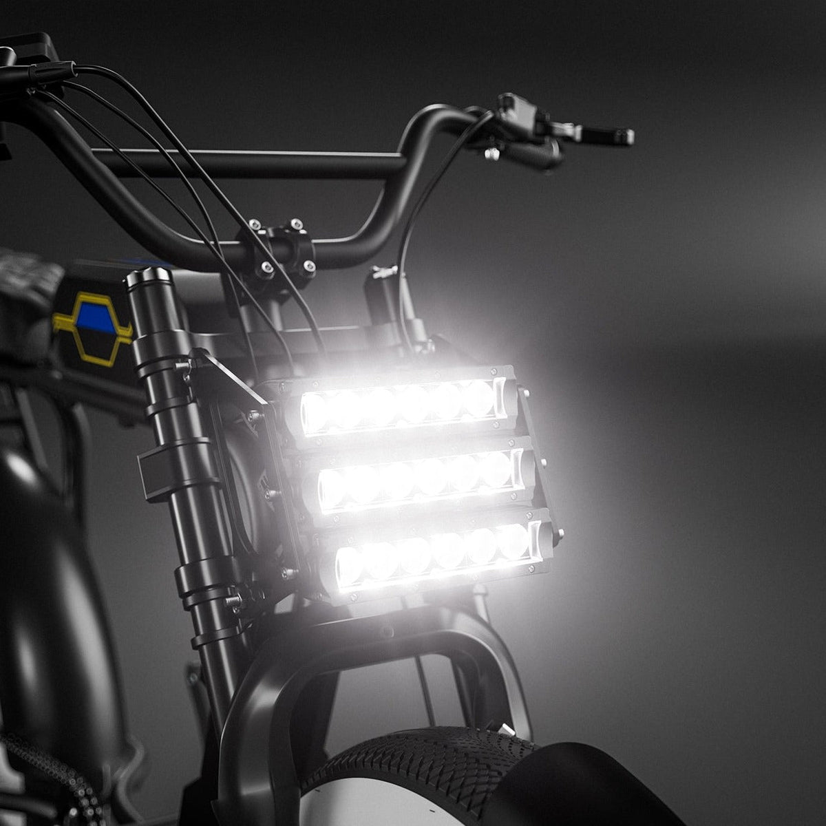 3 Riga LED Headlight Kit for Super73
