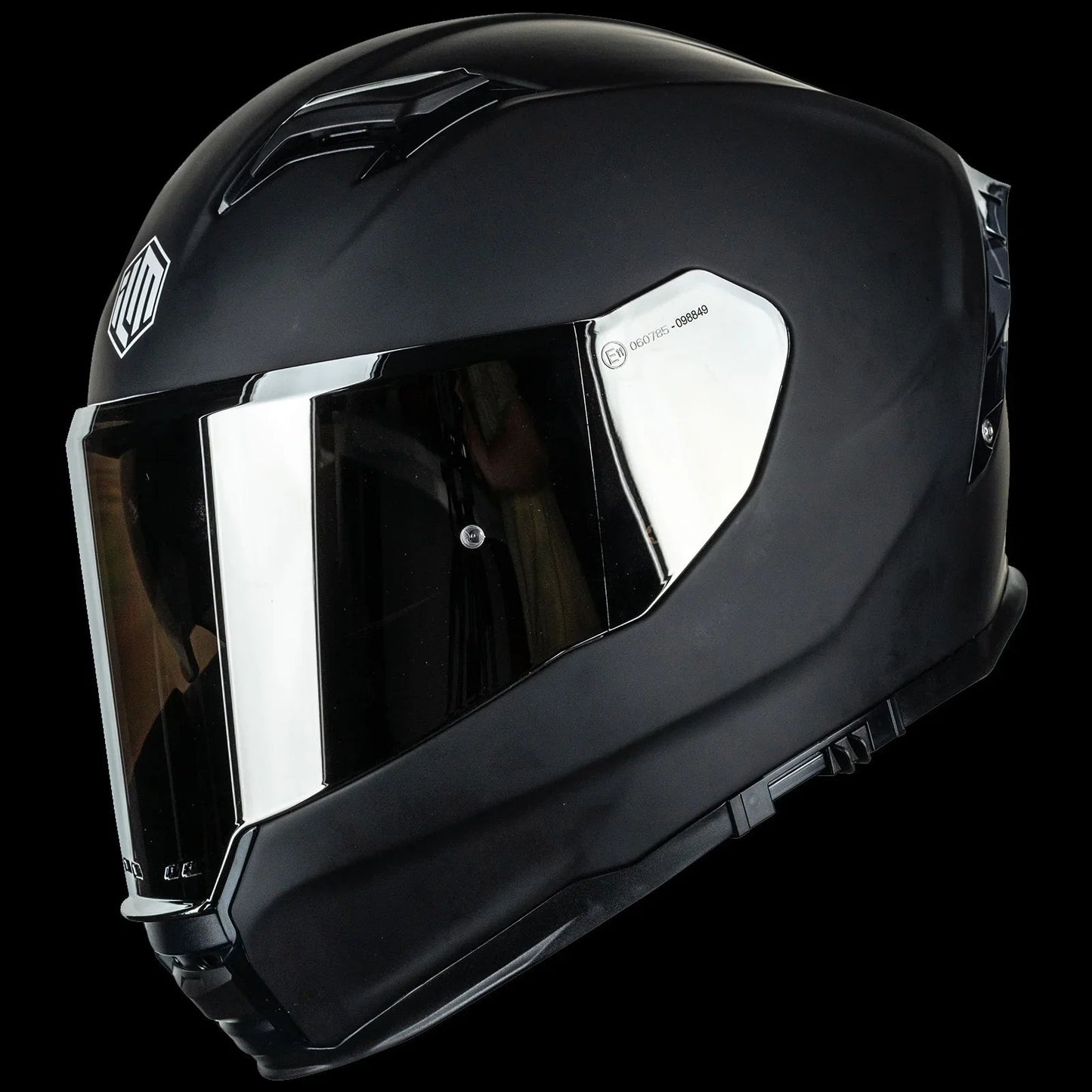ILM Full Face Motorcycle Helmet Lightweight Fiberglass DOT ECE Model MF522P