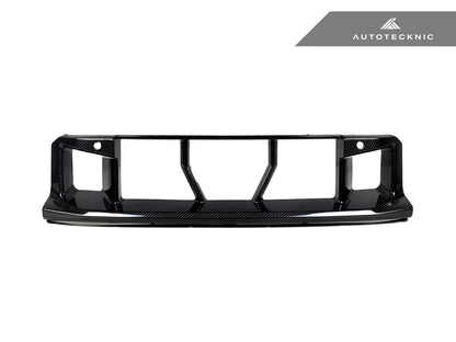 AutoTecknic Dry Carbon OEM-Spec Center Bumper Trim - BMW G87 M2