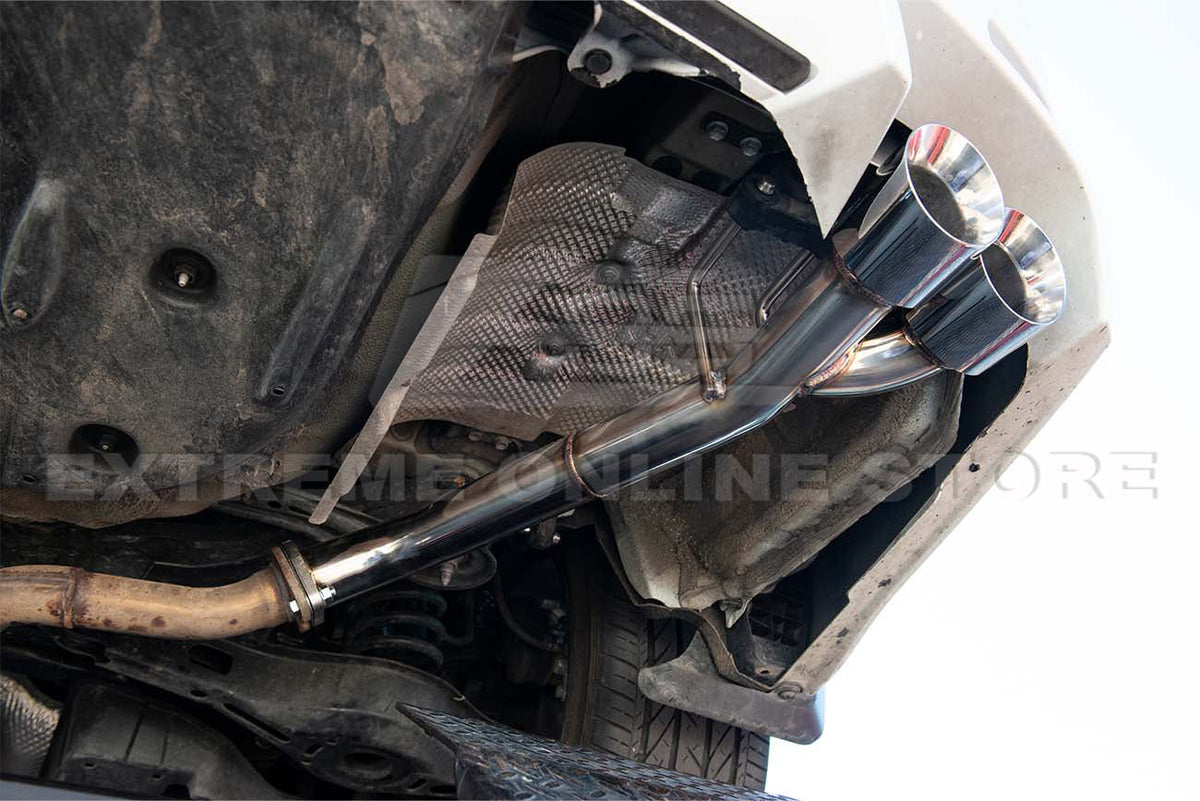 2018-2024 Toyota Camry Muffler Delete Axle Back Quad Tips Exhaust