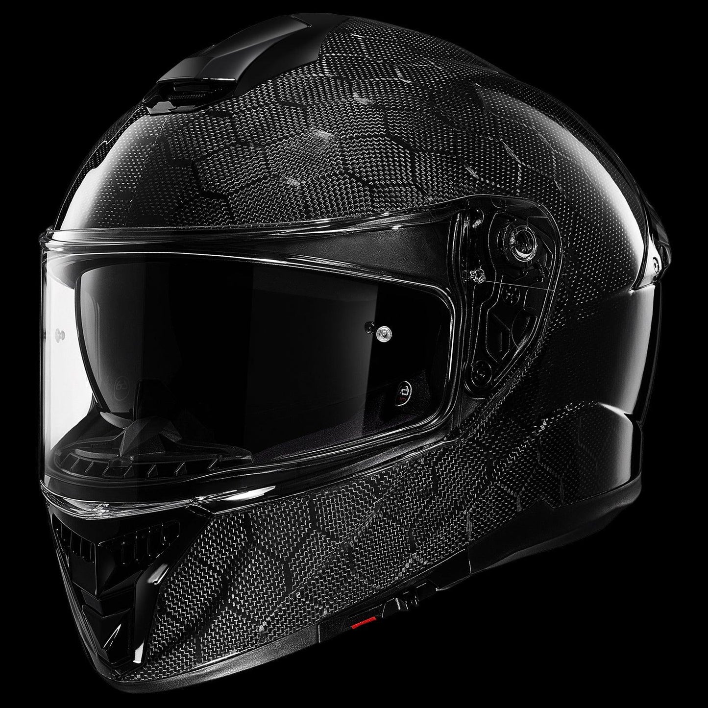 ILM Full Face Motorcycle Carbon Fiber Helmet Model 861C