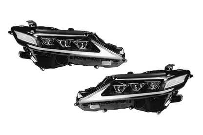 Toyota Camry XSE XLE SE LE Black LED Projector Headlights Upgrade (2018 - 2021)