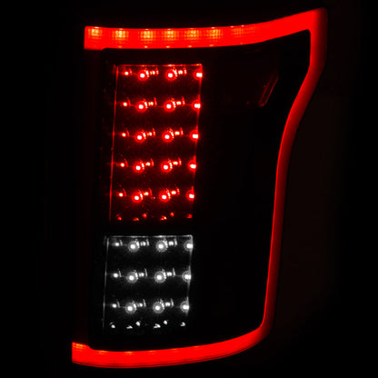 Anzo 2015-2016 Ford F-150 LED Taillights Black