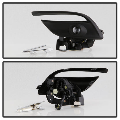Spyder 17-18 Mazda 3 OEM Style Full LED Fog Light w/Switch - Clear (FL-MM32017-LED-C) 9043192