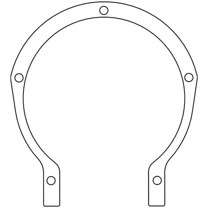 Cometic Gasket Cometic Ford Flathead V8 8BA/8CM .015in Fiber Timing Cover Gasket - 1948-1953 C15135