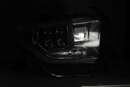 AlphaRex 14-20 Toyota Tundra NOVA LED Projector Headlight Plank Style Alpha Black w/Activation Light 880728 *Discontinued