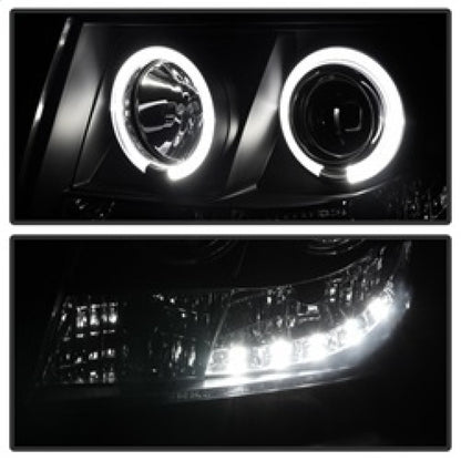 Spyder Chevy Suburban 1500 07-14 Projector Headlights LED Halo LED Blk Smke PRO-YD-CSUB07-HL-BSM 5078346