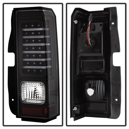 SPYDER Xtune Hummer H3 06-09 ( Non H3T ) LED Tail Lights Black ALT-ON-HH306-LED-BK 5017697