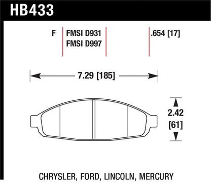Hawk HPS Street Brake Pads