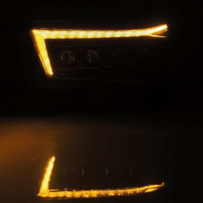 AlphaRex 10-13 Toyota 4Runner NOVA LED Projector Headlights Plank Style Black w/Seq Signal/DRL 880759 *Discontinued