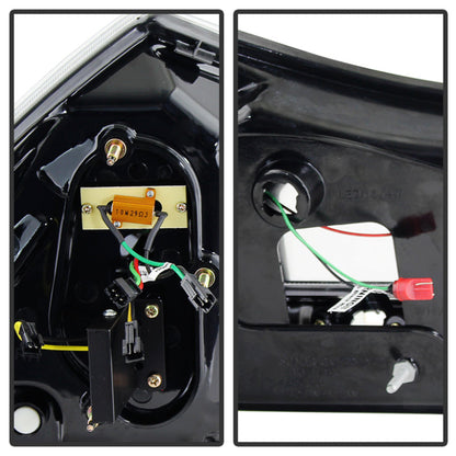 Spyder Lexus RX330/RX350 04-09 LED Tail Lights Black ALT-YD-LRX04-LED-BK 5080837