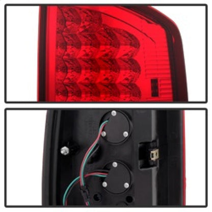 SPYDER Xtune Dodge Ram 02-06 1500 / Ram 2500/3500 03-06 LED Tail Light Red Clear ALT-JH-DR02-LED-RC 5072993