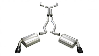 Corsa Performance 10-13 Chevrolet Camaro Coupe/Convertible RS 3.6L V6 Black Sport