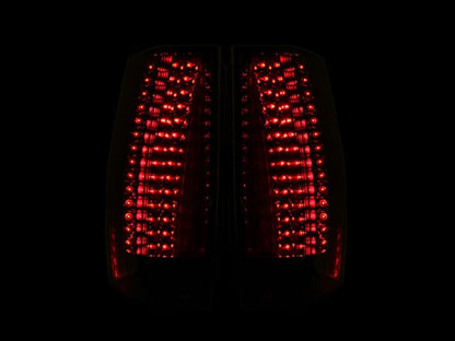 Anzo 2007-2011 Cadillac Escalade LED Taillights Chrome