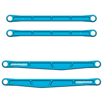 Camburg Ford Raptor 21-23 KINETIK Series Rear Billet Trailing Arm Kit (King Blue) CAM-120033-BLU