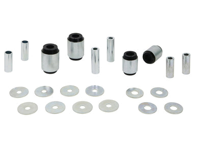 Whiteline Plus 02-09 Lexus GX470 / 06+ Toyota FJ Cruiser Fr C/A - Lwr Inner Front & Rear Bushing Kit W53312