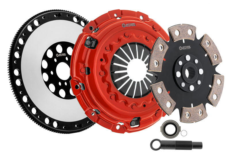 Action Clutch 98-02 BMW Z3 M 3.2L (S52) Stage 4 Clutch Kit (1MD) w/Lightened Flywheel ACR-3373