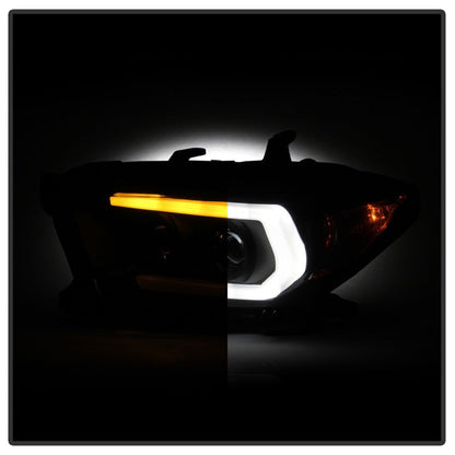 Spyder Toyota Tacoma 16-18 (SR5 Model Only) Projector Headlights Black Smoke PRO-YD-TT16-LB-BSM 5087546