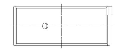 ACL Acura B17A1/B18A1/B18B1 0.025mm Overzized High Performance Rod Bearing Set 4B1946H-.025