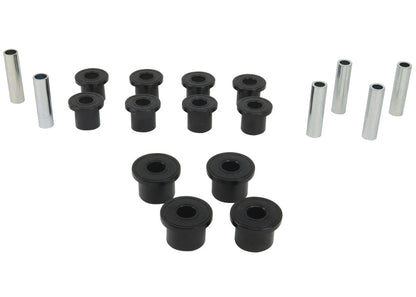 Whiteline 1987-1995 Jeep Wrangler Spring - Eye Front/Rear And Shackle Bushing W73820