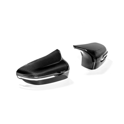 Akrapovic 2018+ BMW M5 (F90) / 2020 BMW M8 (F91/F92) Carbon Fiber Mirror Cap Set - High Gloss WM-BM/CA/3/G